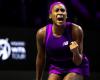 Coco Gauff gana el Masters al derrotar a Qinwen Zheng en la final (3-6, 6-4, 7-6)