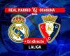 Real Madrid – Osasuna, en directo