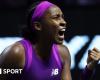 Finales WTA 2024: Coco Gauff vence a Aryna Sabalenka para preparar la final contra Zheng Qinwen