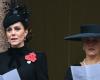 Kate Middleton, toda de negro y muy digna con el príncipe William y el rey Carlos III para las conmemoraciones del Festival of Remembrance (FOTOS)