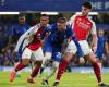 Empate disputado entre Chelsea y Arsenal