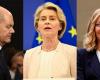 Ursula Von der Leyen, Giorgia Meloni y Olaf Scholz, tres visiones contrapuestas