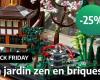 El Black Friday baja un 25% el precio de LEGO The Peaceful Garden, uno de los mejores sets para adultos para ofrecer en Navidad