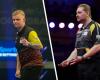 Mike De Decker y Dimitri Van den Bergh invierten roles en el segundo día del Grand Slam de Dardos: los belgas siguen en la carrera por los octavos de final