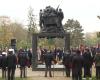 acto por el centenario del Monumento a los Héroes del Ejército Negro