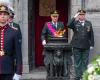 El rey Felipe rinde homenaje a los soldados caídos por la patria belga