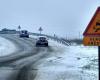 Bajada de temperaturas y primeras nevadas en Francia, fuertes tormentas en el sureste