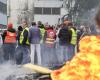 Empleados del grupo convocados a manifestarse en Clermont-Ferrand el miércoles.