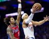 NBA: New York Knicks en Philadelphia 76ers | Nivel de campo