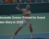 Alexander Zverev: preparado para la gloria del Grand Slam en 2025