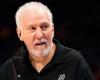 Los Spurs dan noticias de Popovich, víctima de un ictus “leve”