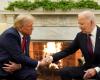 Trump regresa a la Casa Blanca para reunirse con Biden