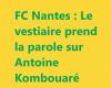 El vestuario habla de Antoine Kombouaré