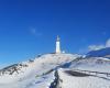 Vuelta de la nieve en el Mont Ventoux: la carretera del lado norte está cerrada durante el invierno