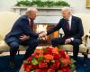 Joe Biden recibe a Donald Trump en la Casa Blanca