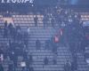 Un breve incidente tuvo lugar en las gradas del Stade de France.