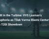 Inclinación de la turbina: la euforia de VVS Laxman mientras Tilak Varma explota el siglo en T20I Showdown