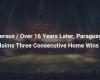 Versus / Más de 16 años después, Paraguay logra tres victorias consecutivas en casa