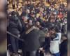 Peleas en las gradas del Stade de France