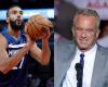 Rudy Gobert apoya a Robert F. Kennedy Jr, futuro ministro de Salud de Donald Trump