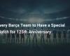 Cada equipo del Barça tendrá un partido especial por el 125 Aniversario