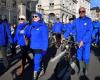 Una “marcha azul” reúne a cerca de 300 personas en homenaje a un ciclista de 74 años asesinado por un automovilista