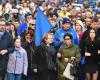 una “marcha azul” en homenaje a un icónico ciclista atropellado por un coche