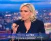 “Lo que se exige es mi muerte política”, denuncia Marine Le Pen en TF1