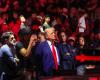 Donald Trump desfila en UFC y asiste a manifestación de King Jones