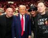 Donald Trump asiste a UFC 309 con Elon Musk y RFK Jr., ¡recibe una gran ovación!