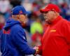 Buffalo Bills vs Kansas City Chiefs: hilo abierto de la primera mitad