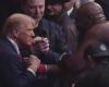 Donald Trump aclamado en pelea con Jon Jones