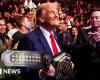 Trump, Elon Musk y los nuevos candidatos al gabinete celebran en UFC