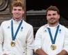 la inesperada foto de los dos campeones en el vestuario del Stade de France