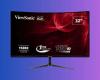 Cdiscount rompe el precio de esta pantalla curva para PC Gamer de ViewSonic