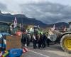 Manifestaciones de agricultores en Isère para protestar contra el acuerdo UE-Mercosur