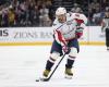 El delantero de los Washington Capitals, Alex Ovechkin, corre hacia el récord de goles de la NHL