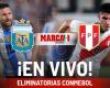 Eliminatorias Conmebol: Argentina vs Perú EN VIVO. Partido de Messi hoy