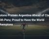 Solano Elogia a Argentina Antes del Encuentro con Perú: Orgulloso de Tener a los Campeones del Mundo