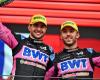 Esteban Ocon y Pierre Gasly marcan el objetivo de Alpine