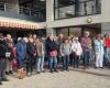 Movilización contra el cierre de la guardería en la residencia de ancianos.