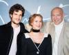 Miradas cómplices entre Louis Garrel, Diane Kruger y Vincent Cassel en el estreno de “Saint-Ex” en París