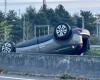 Cuatro heridos y un coche sobre el tejado tras un accidente en Angers