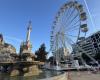 Drome. La noria vuelve al pie de la fuente monumental de Valencia