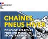 Neumáticos de invierno y cadenas: equipamiento obligatorio en zonas montañosas – Alerta Meteorológica – Noticias