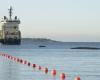 Un barco francés enviado al rescate frente a las costas de Suecia.