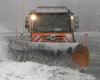 Nevadas y frío drástico en el camino