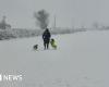 La nieve y el hielo cierran las escuelas mientras se avecina la tormenta Bert