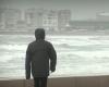 La costa atlántica se prepara para la tormenta.