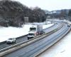 La autopista A84 está cerrada en algunos puntos entre Caen y Rennes.